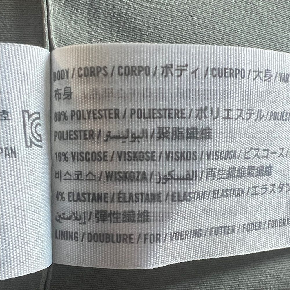 NWT Abercrombie and Fitch Sage Button Up Vest in … - image 6